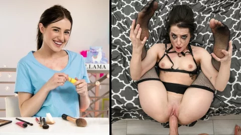 Aubree The Make-Up Slut